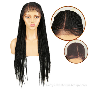 Noble Synthetic Hair braid Wigs 34 Inch For Black Women Heat Resistant